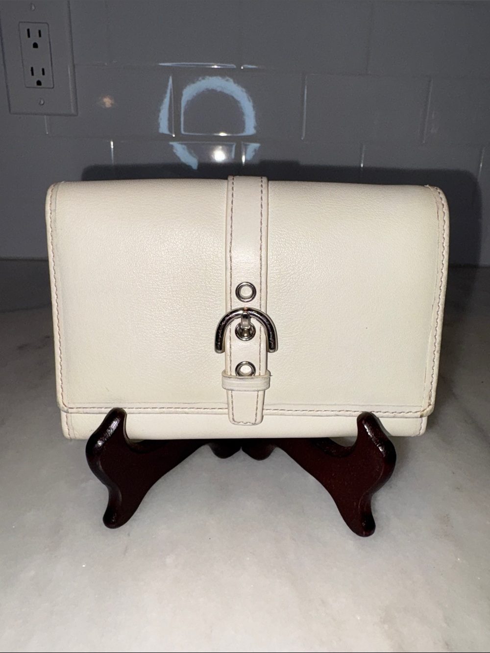 Coach Vintage SoHo Buckle Classic Leather Wallet